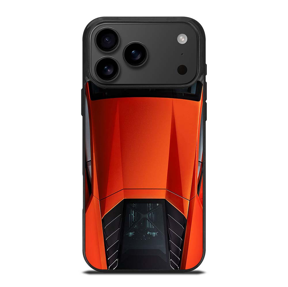 LAMBORGHINI HURACAN EVO ORANGE iPhone 17 Pro Max Case Cover